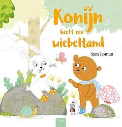 Foto van Konijn heeft een wiebeltand - sam loman - hardcover (9789044844115)