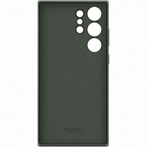 Foto van Samsung galaxy s23 ultra back cover leer groen