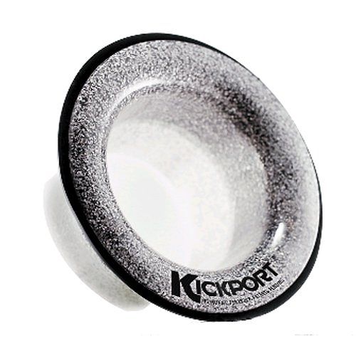 Foto van Kickport kp2-ss bassdrum sub booster silver sand