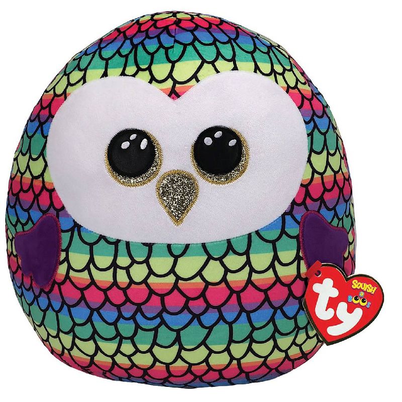 Foto van Ty squish a boo owen owl 31cm