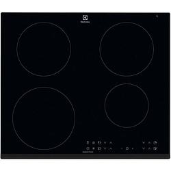 Foto van Electrolux lit6043 - inductiekookplaat - 4 zones - 7350 w - l 59 x d 52 cm - glascoating - zwart