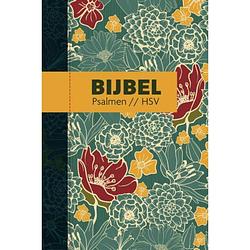 Foto van Bijbel (hsv) met psalmen - hardcover bloemen