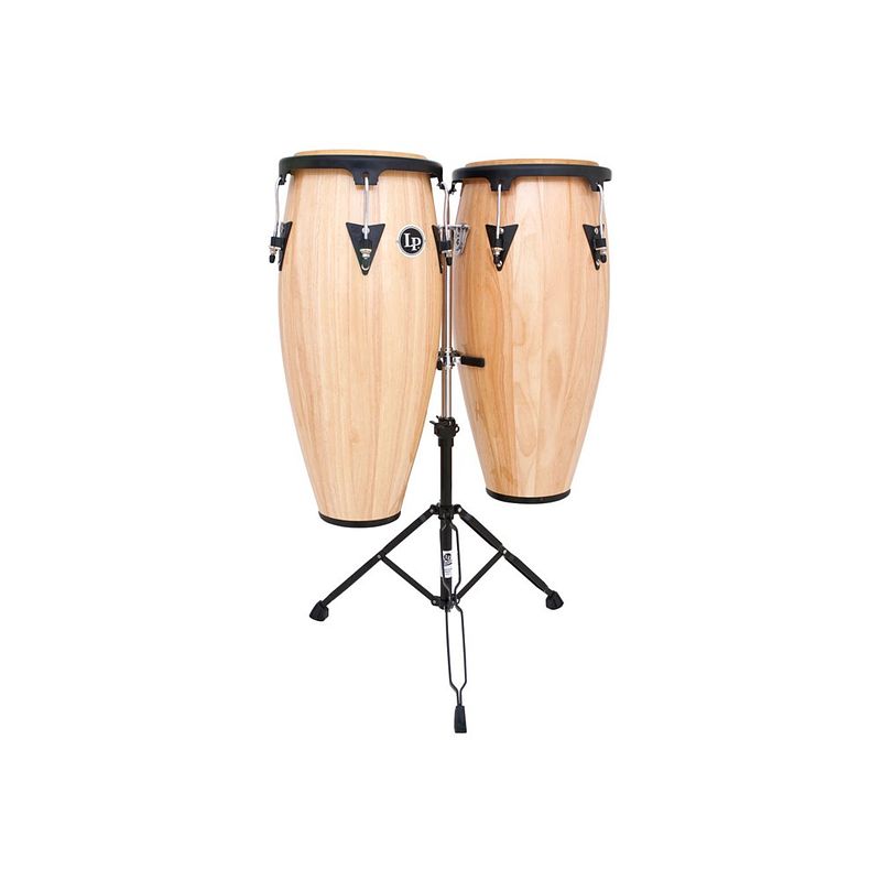 Foto van Latin percussion lp647ny-aw city series congaset natural