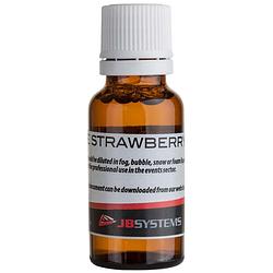 Foto van Jb systems fragrance - strawberry geurvloeistof voor rookmachines aarbei 20ml