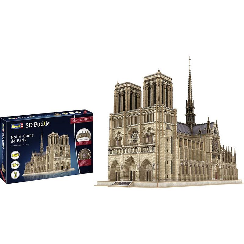 Foto van 00190 3d-puzzle notre dame de paris 1 stuk(s)