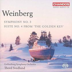 Foto van Weinberg: symphony no.3/suite no.4 - cd (0095115508923)