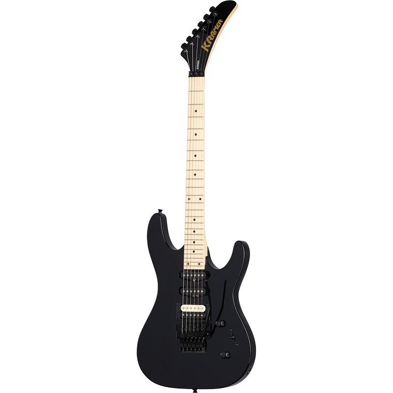 Foto van Kramer guitars modern collection striker hss ebony elektrische gitaar