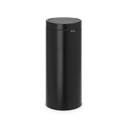 Foto van Brabantia touch bin afvalemmer 30 liter met kunststof binnenemmer - matt black