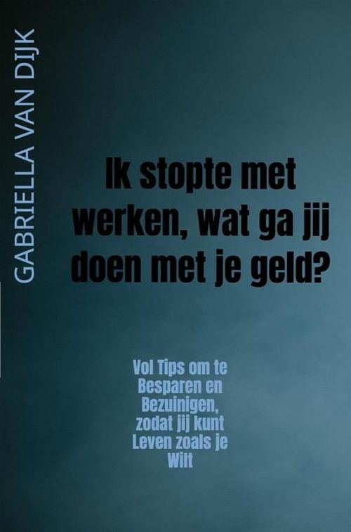 Foto van Ik stopte met werken, wat ga jij doen met je geld? - gabriella van dijk - ebook