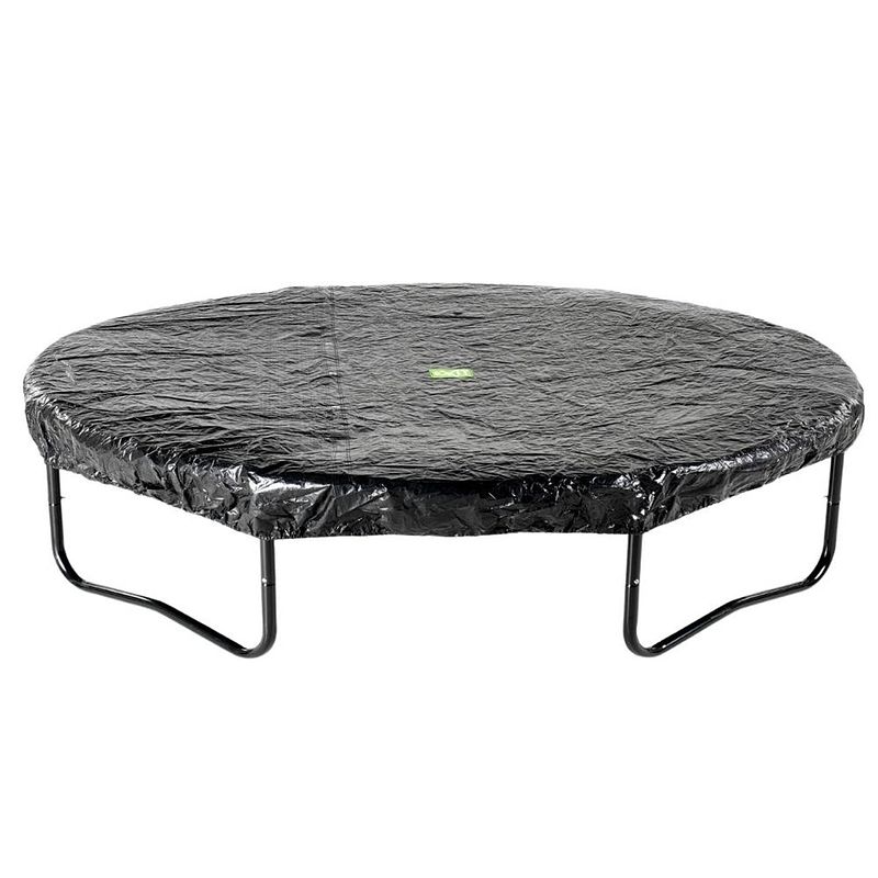 Foto van Exit trampoline afdekhoes rond - 244 cm - zwart