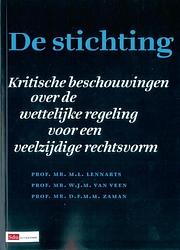Foto van De stichting - d.f.m.m. zaman, m.l. lennarts, w.j.m. van veen - paperback (9789012386920)