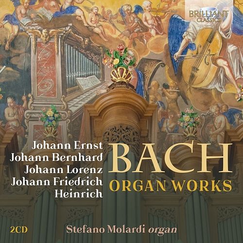 Foto van Bach family: organ works - cd (5028421958842)