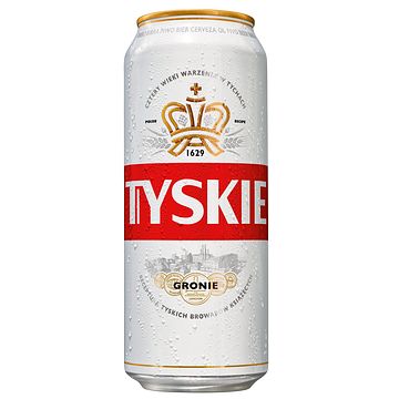 Foto van Tyskie gronie blik 500ml bij jumbo