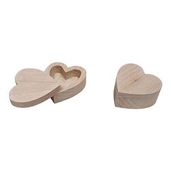 Foto van Playwood sieradenkistje hartvorm beukenhout