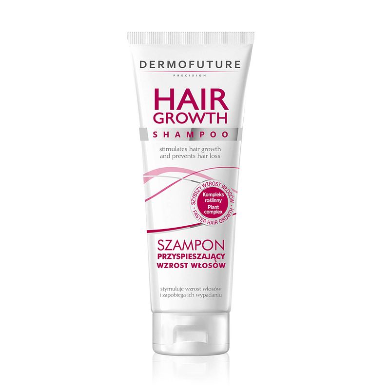 Foto van Dermofuture shampoo accelerating growth and preventing hair loss