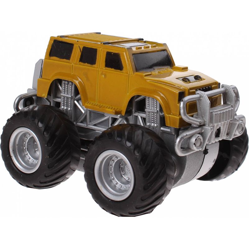 Foto van Jonotoys monstertruck big foot drive 8.5 cm geel