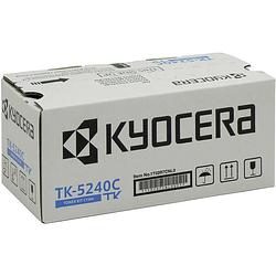 Foto van Kyocera toner tk-5240c 1t02r7cnl0 origineel cyaan 3000 bladzijden