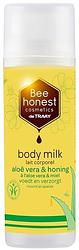 Foto van Bee honest body milk aloë vera & honing