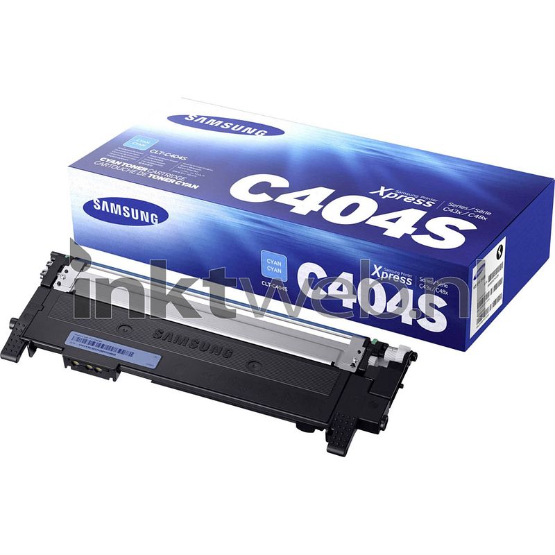 Foto van Samsung clt-c404s cyaan toner