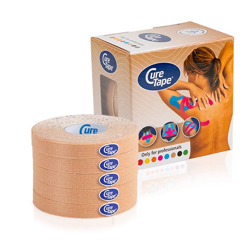 Foto van Curetape curetape® 1cm x 5m (5 rollen)