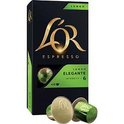 Foto van Douwe egberts koffiecapsules l'sor intensity 6, lungo elegante, pak van 20 capsules