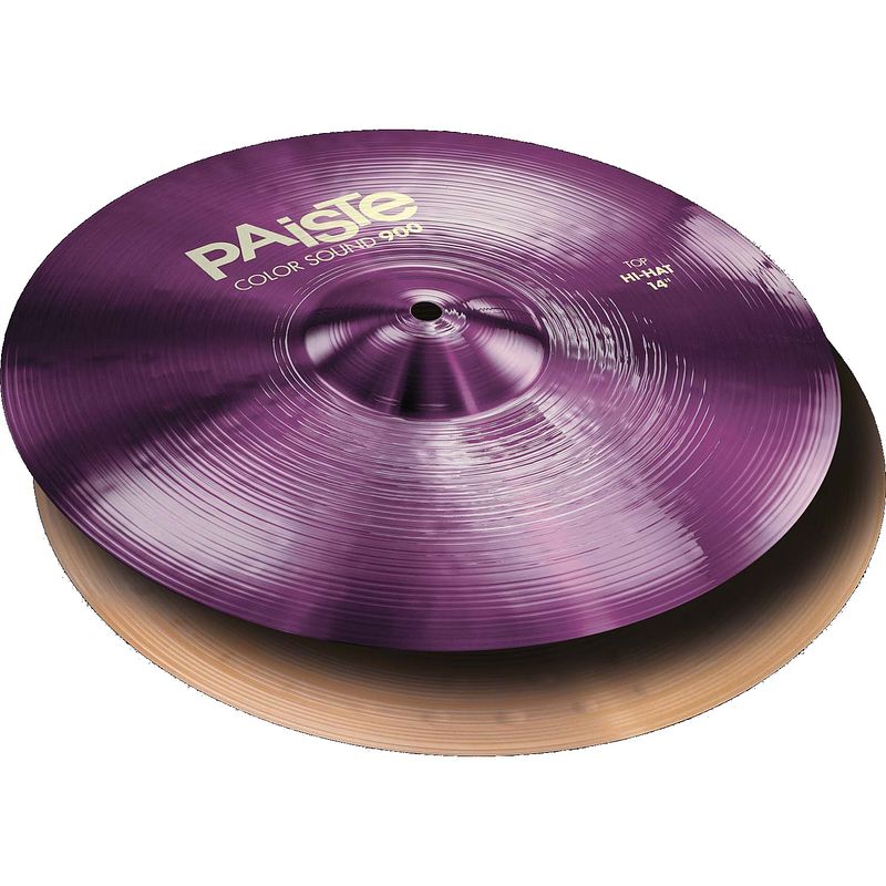 Foto van Paiste color sound 900 purple hihat 14 inch