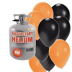 Foto van Halloween helium tank met 50 halloween ballonnen - heliumtank