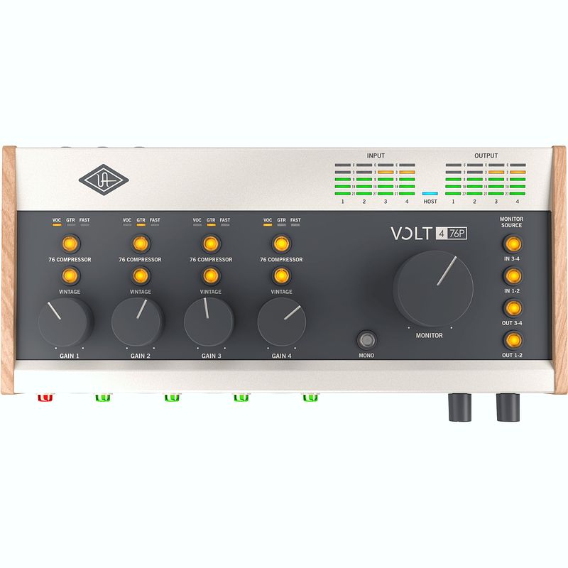 Foto van Universal audio volt 476p 4x4 usb-c audio interface