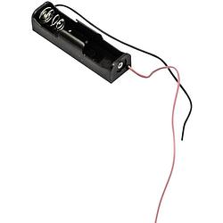 Foto van Mpd bcaaaw batterijhouder 1 aaa (potlood) kabel (l x b x h) 51 x 13 x 11 mm