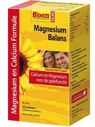 Foto van Bloem magnesium balans tabletten 60st