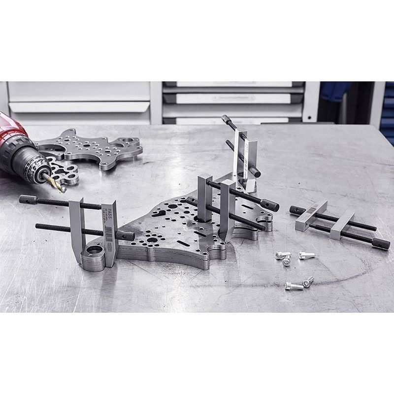 Foto van Parallelle schroefklem bessey 4008158005386 spanbreedte (max.):40 mm afm. werkbereik:27 mm