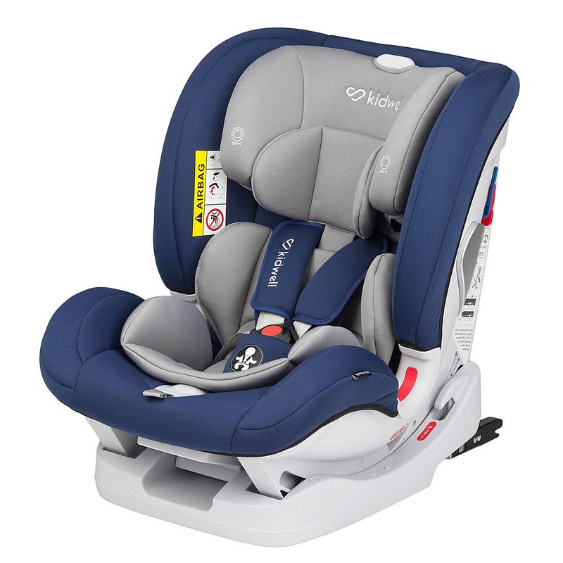 Foto van Kidwell autostoeltje isofix spot groep 0+ - 3 blauw/grijs