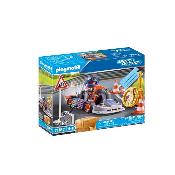 Foto van Playmobil gift sets - racekart 71187