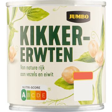 Foto van 3+1 gratis | jumbo kikkererwten 200g aanbieding bij jumbo