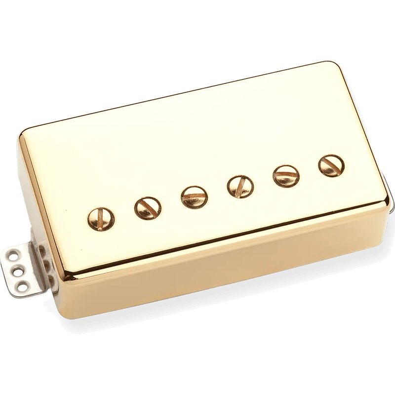 Foto van Seymour duncan tb-6 distortion trembucker gold cover gitaarelement