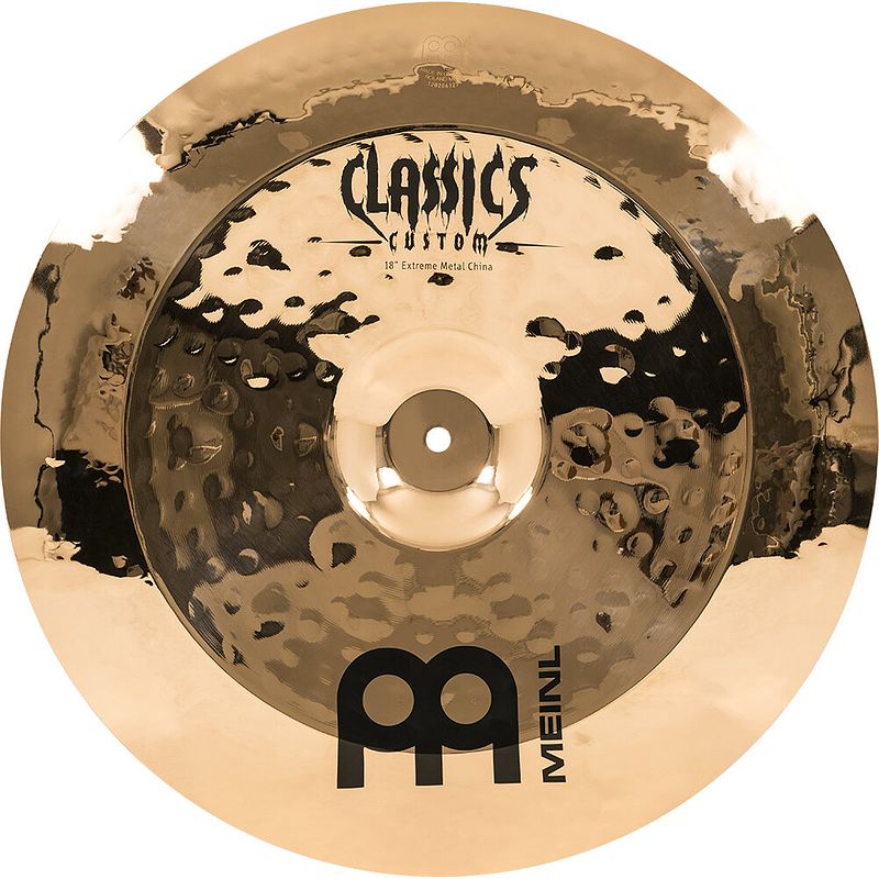 Foto van Meinl cc18emch-b classics custom extreme metal china 18 inch