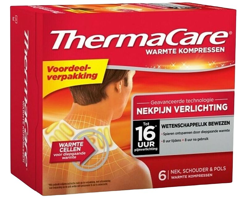 Foto van Thermacare nek-schouder-pols warmtekompressen