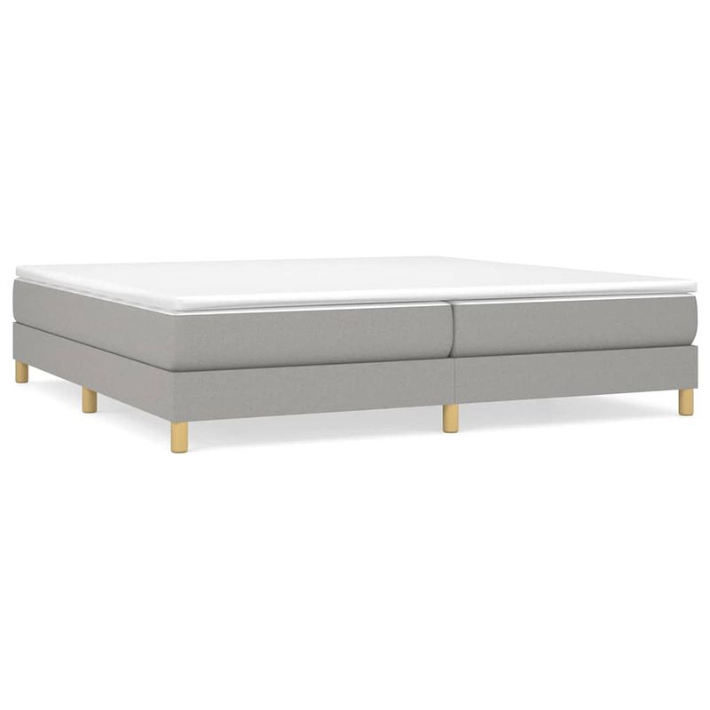 Foto van The living store boxspringbed - comfortdreams - bedframe - bedmatras - bedtopmatras - afmetingen- 203 x 200 x 25 cm -