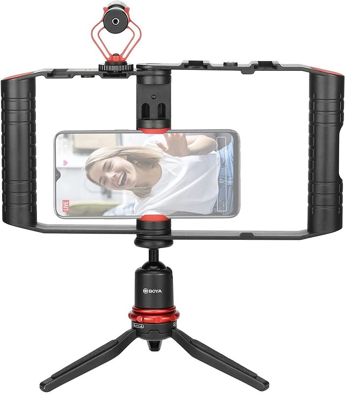 Foto van Boya by-vg380 multifunctionele smartphone video kit