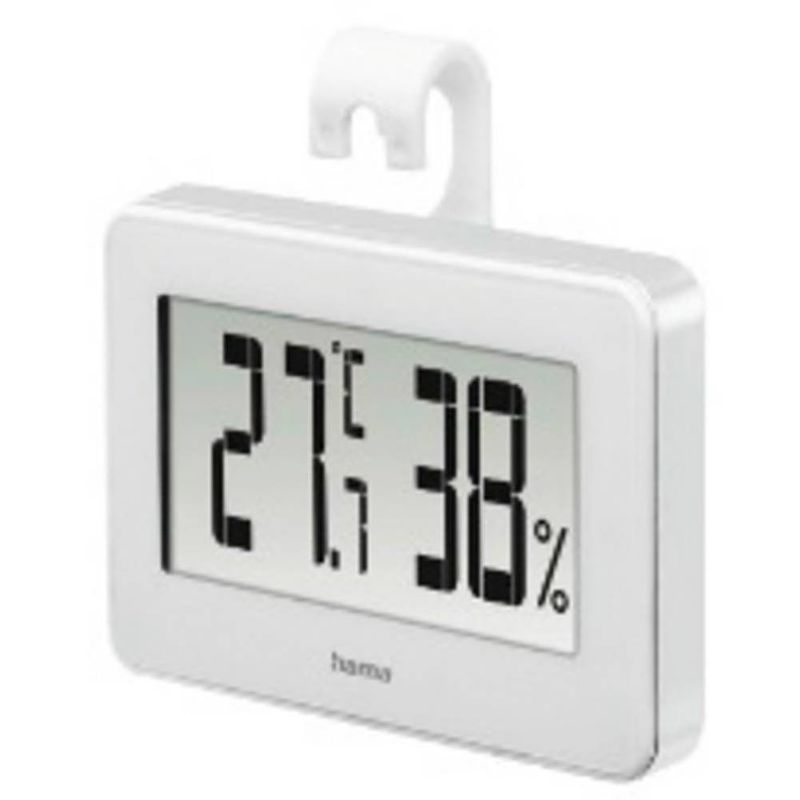 Foto van Hama mini thermo- en hygrometer wit