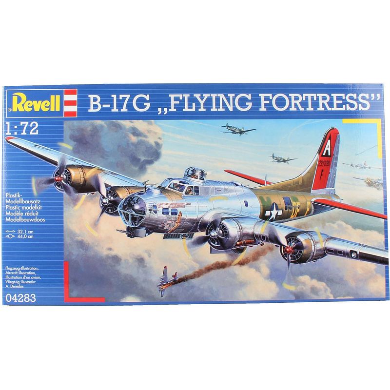 Foto van B-17g flying fortress revell - schaal 1 -72 - bouwpakket revell luchtvaart