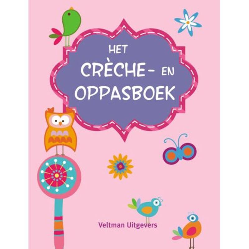 Foto van Het crèche- en oppasboek / roze