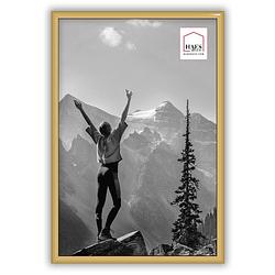 Foto van Haes deco - kunststof fotolijst 20x30 goud easy frame - ef4g