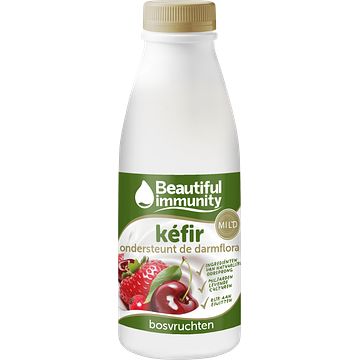 Foto van Beautiful immunity kefir ondersteunt de darmflora bosvruchten 500 ml bij jumbo