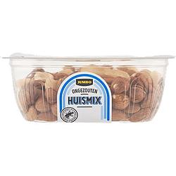 Foto van Jumbo ongezouten noten melange 150g aanbieding bij jumbo | cup of zak a 110350 gram