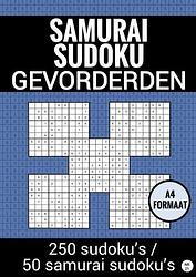 Foto van Samurai sudoku - gevorderden - nr. 21 - sudoku puzzelboeken - paperback (9789464656831)