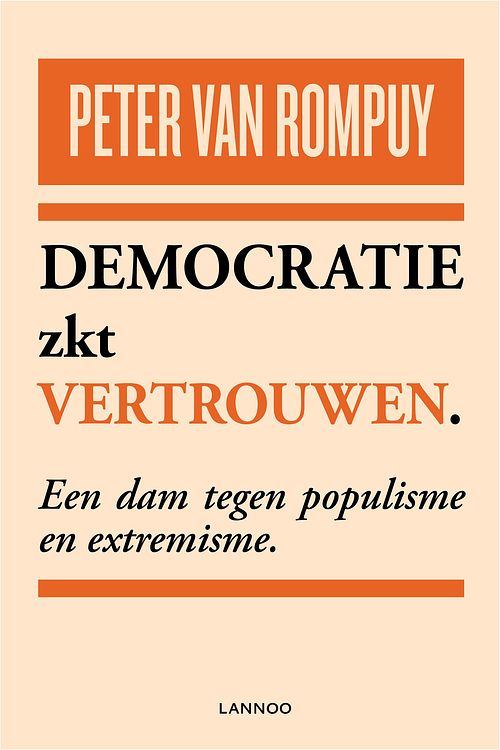 Foto van Democratie zkt vertrouwen - peter van rompuy - ebook (9789401445399)