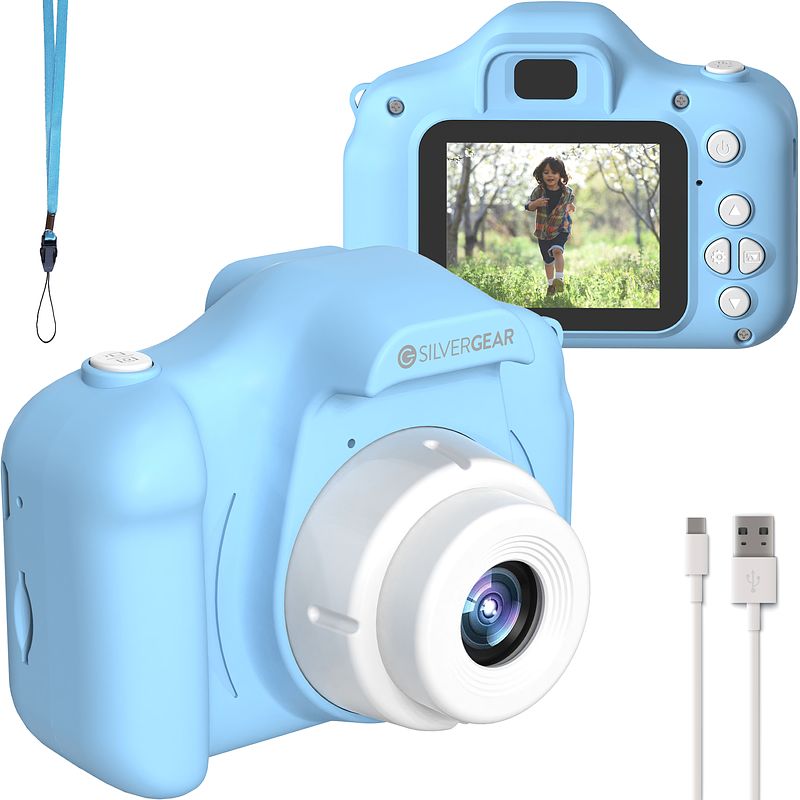 Foto van 4 in 1 kindercamera - blauw