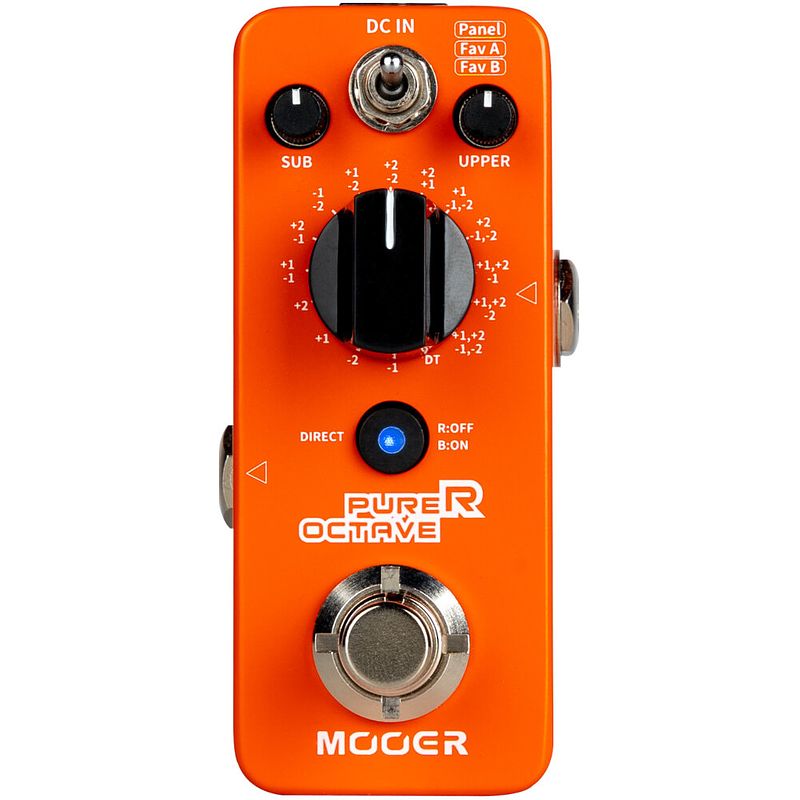 Foto van Mooer purer octave polyfoon octaver effectpedaal