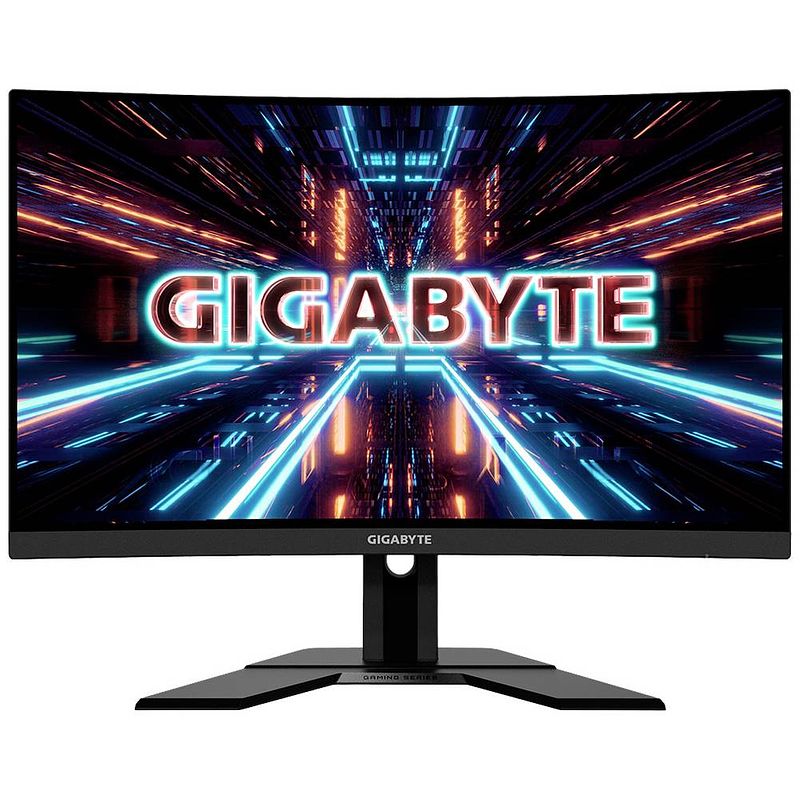 Foto van Gigabyte g27fc a led-monitor 68.6 cm (27 inch) energielabel f (a - g) 1920 x 1080 pixel full hd 1 ms usb 3.2 gen 1 (usb 3.0), hdmi, displayport, hoofdtelefoon